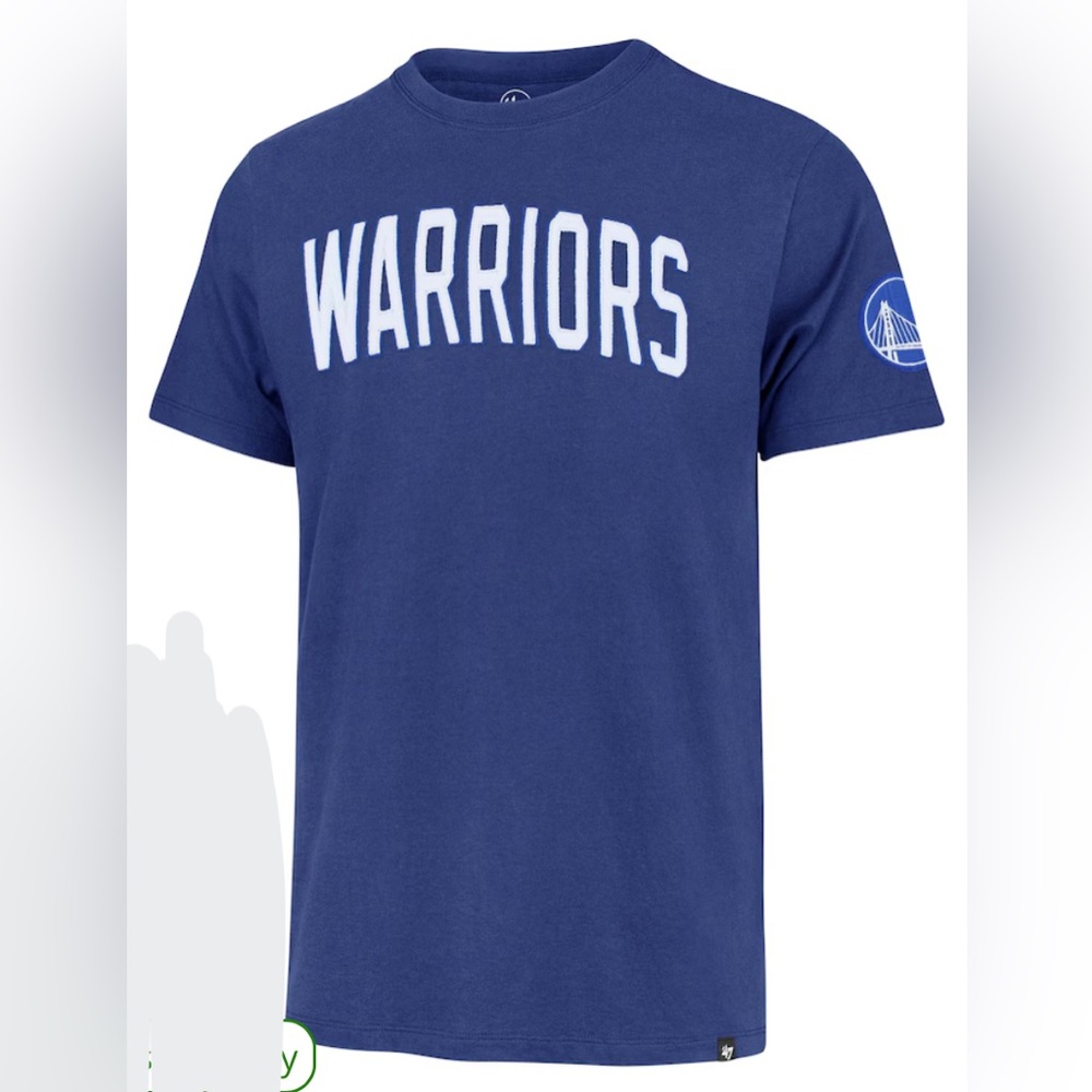 Warriors '47 Royal Franklin Fieldhouse T-Shirt. NWT